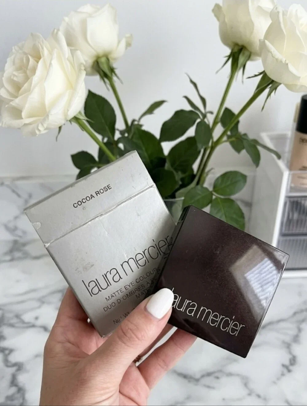 Laura Mercier Matte Eye Colour Duo Cocoa Rose ☆ RARE☆| Read Below